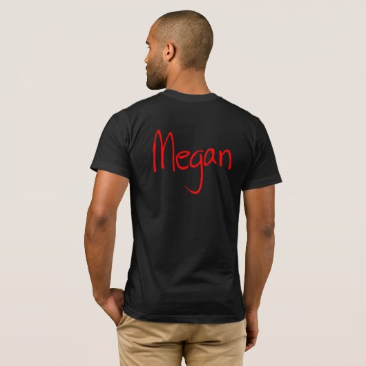CeCe herhaalde Megan T-shirt (Achterkant volledig)