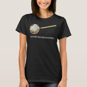 Ceci Nest Pas Une Crack Pijp Kleding T-shirt