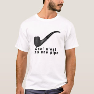 Ceci n'est pas une pipe krabble shirt