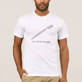 Ceci N'est Pas Une Pipette T-shirt (Voorkant)