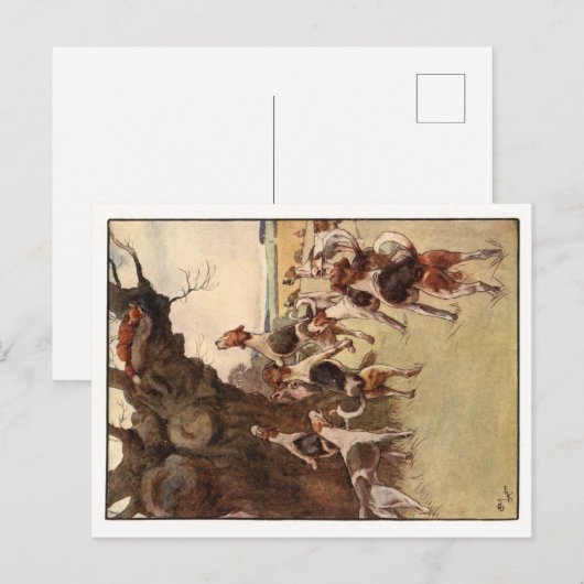 Cecil Aldin Briefkaarten (Voorkant / Achterkant)