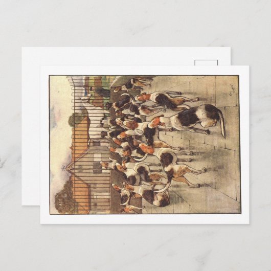 Cecil Aldin Briefkaarten (Voorkant / Achterkant)