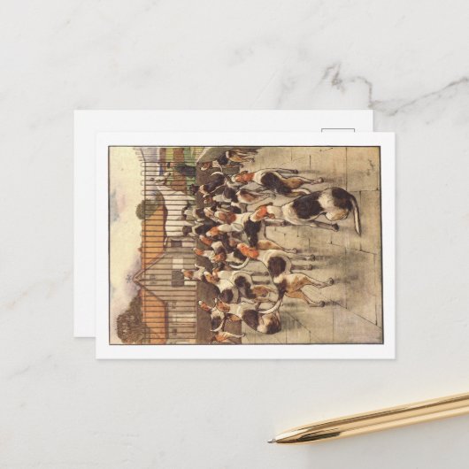 Cecil Aldin Briefkaarten (Voorkant / Achterkant in situ)