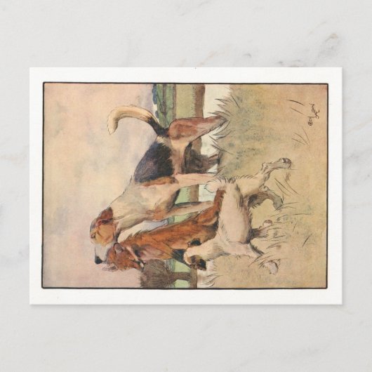 Cecil Aldin Briefkaarten (Voorkant)