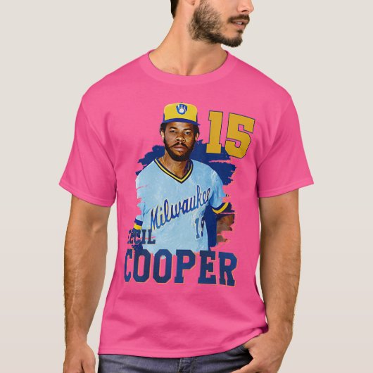 Cecil Cooper 15 T-shirt (Voorkant)