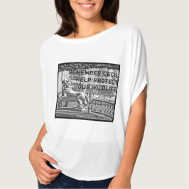 Cecil de Leeuw, bescherm ons Wildleven! T-shirt