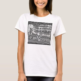 Cecil de Leeuw, bescherm ons Wildleven! T-shirt