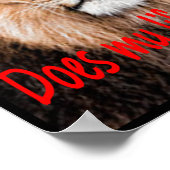 Cecil de Lion - Ik ben vermoord voor sport Poster (Hoek)