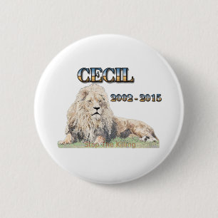 Cecil de Lion Ronde Button 5,7 Cm