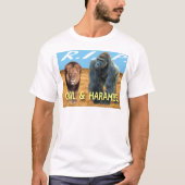 Cecil & Harambe T-shirt (Voorkant)