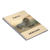Cecil & Jericho broederleeuwen uit Afrika Notitieboek (Rechterzijde)