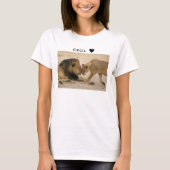 Cecil Show Lion & Lioness T-shirt (Voorkant)