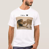 Cecil Shows Lion & Lioness T-shirt (Voorkant)