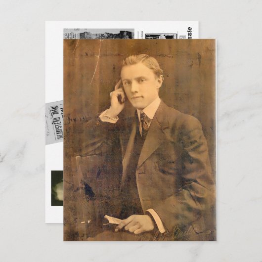 Cecil Stone  Briefkaart (Voorkant / Achterkant)