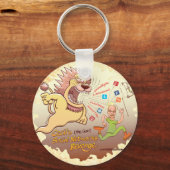 Cecil the Lion's Social Networks Revenge Sleutelhanger (Voorkant)