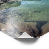 Cecile Lake / Minarets - Ansel Adams Wilderness Foto Afdruk (Hoek)