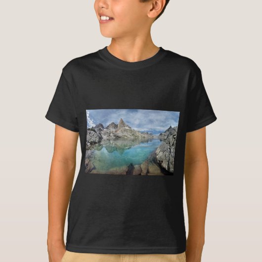 Cecile Lake / Minarets - Ansel Adams Wilderness T-shirt (Voorkant)