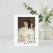 Cecilia Beaux #4 - Fine Art Briefkaart (Staand voorkant)