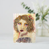 Cecilia en de Centipede Briefkaart (Staand voorkant)