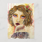 Cecilia en de Centipede Briefkaart (Voorkant)