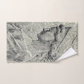 Cecilia maagd en martelares bad handdoek (Handdoek)