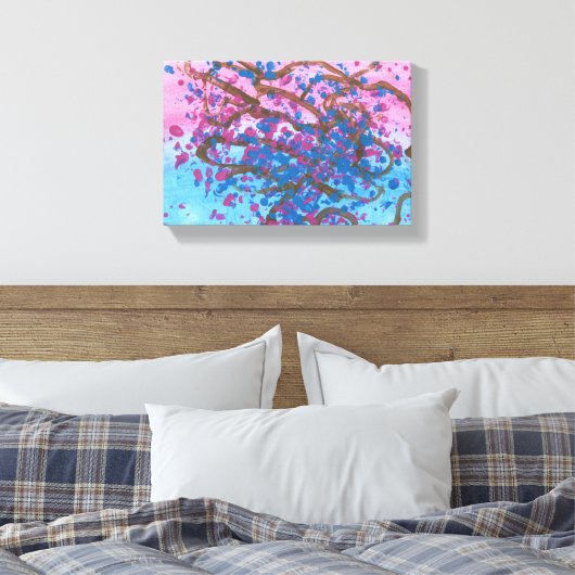 Cecilia P Spade Canvas Afdruk (Insitu (Slaapkamer))