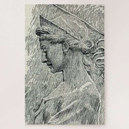 Cecilia van Rome maagd en martelares Legpuzzel (Verticaal)