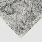Cecilia van Rome maagd en martelares Tissuepapier (Detail)