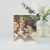 Cecily  Spring Easter Shirt Feestdagenkaart (Staand voorkant)