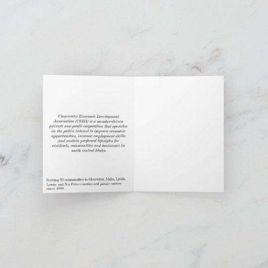 CEDA - het Gepersonaliseerde Meer van het Kaart (Binnen)