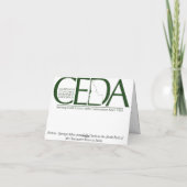 CEDA - Syringa Kaart (Achterkant)