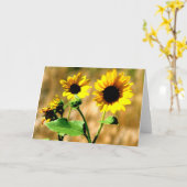 CEDA - ZONNEBLOEM - LEGE KAART (Gele Bloem)