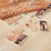 Cedar Abstracte houtkunst Legpuzzel (Zijkant)