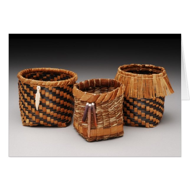 Cedar Bark Baskets #2 (Voorkant Horizontaal)
