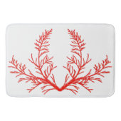 Cedar bladeren op een badmat (Voorkant)