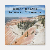 Cedar Brakes Nationaal Monument Magneet (Voorkant)