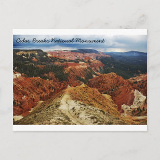 Cedar Breaks Nationaal Monument Briefkaart