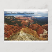 Cedar Breaks Nationaal Monument Briefkaart (Voorkant)