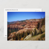 Cedar Breaks National Monument (Utah) Briefkaart (Voorkant / Achterkant)