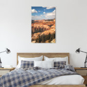 Cedar Breaks National Monument (Utah) Canvas Afdruk (Insitu (Slaapkamer))