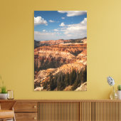 Cedar Breaks National Monument (Utah) Canvas Afdruk (Insitu (Woonkamer))