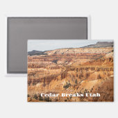 Cedar Breaks National Monument Utah Magnet (Voorkant / Achterkant)