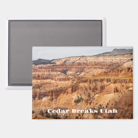 Cedar Breaks National Monument Utah Magnet (Voorkant / Achterkant)