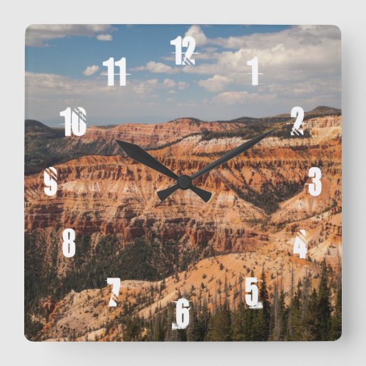 Cedar Breaks National Monument (Utah) Vierkante Klok (Voorkant)