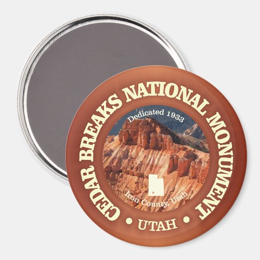 Cedar Breaks (NM) Magneet (Voorkant / Achterkant)