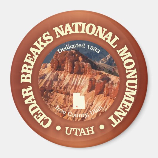 Cedar Breaks (NM) Magneet (Voorkant)