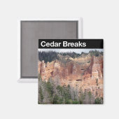 Cedar Breaks NM Magneet (Voorkant / Achterkant)