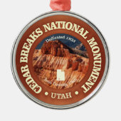 Cedar Breaks (NM) Metalen Ornament (Voorkant)