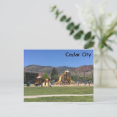 Cedar City Briefkaart (Staand voorkant)