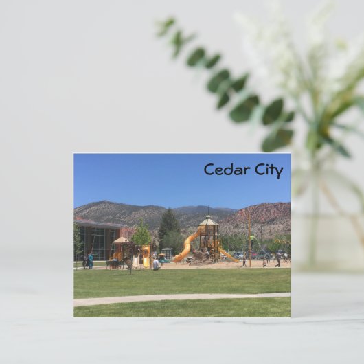 Cedar City Briefkaart (Staand voorkant)
